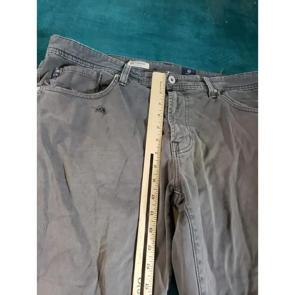 Adriano Goldschmied Jeans Size 36x28 Mens Gray Pants Stretch Protege Straight